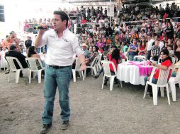 Evento de Aristóteles Sandoval en Teocaltiche. ESPECIAL  /