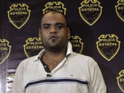 Juan Carlos Antonio Mercado, alias El Chato, fue presentado ante la Policía Estatal. REUTERS  /