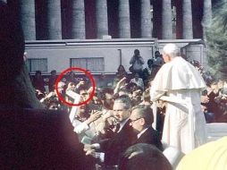 El 13 de mayo de 1981 el turco Alí Agca atenta contra la vida del Papa Juan Pablo II. ARCHIVO  /