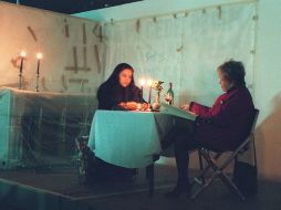 Imágen de la obra de teatro ''La más fuerte'', de August Strindberg, hecha en Guadalajara. ARCHIVO  /