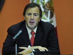 José Antonio Meade Kuribreña, Secretario de Hacienda y Crédito Público. ARCHIVO  /