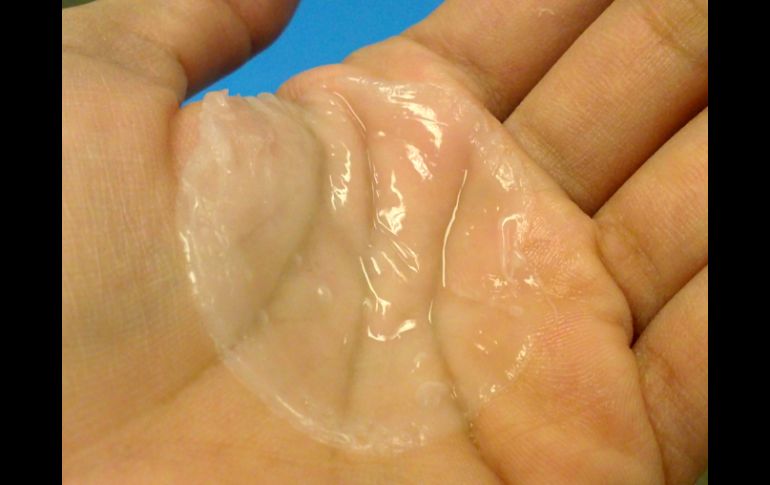 El biopolímero biodegradable es capaz de promover la regeneración del tejido. ID  /