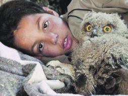 El filme 'Mokhtar' gira en torno a una lechuza que encuentra una joven marroquí. ESPECIAL  /