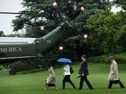 Carney hizo tales declaraciones durante un viaje con el presidente Barack Obama a Nueva York para varios eventos de campaña. AFP  /