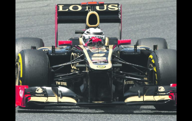 En el Gran Premio de España, Kimi Raikkonen se quedó en el tercer lugar. Mónaco es su oportunidad para encabezar el podio. AP  /