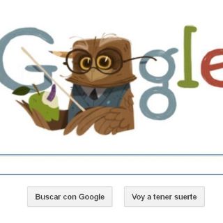 Google reconoce al docente con un doodle