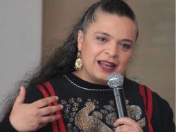 Beatriz Paredes Rangel aseguró que no dará ni un paso atrás en cuanto a los derechos civiles ganados por los capitalinos. ARCHIVO  /