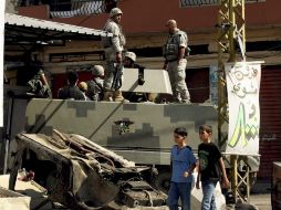 Pese a la presencia de más de 200 observadores de la ONU en Siria, la  violencia continúa. EFE  /