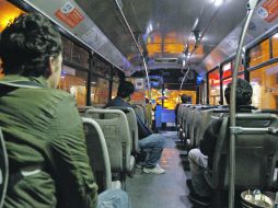 Actualmente el horario de operación del Búho es de las 23:00 horas a las 03:00 de la mañana y cuesta 15 pesos.  /