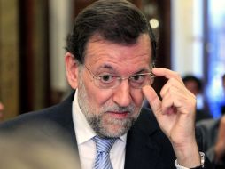 El español dio el pésame al pueblo mexicano 'por la muerte de uno de sus hijos más universales'. EFE  /