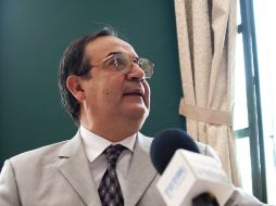 Octavio Espinoza invitó a panistas y no panistas a cruzar el nombre de Enrique Alfaro en las boletas electorales. ESPECIAL  /