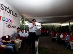 Aristóteles Sandoval se comprometió a gobernar con y para los jóvenes.  /