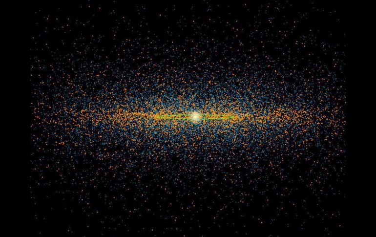 Además de detectar asteroides la sonda tiene la misión de observar galaxias que se encuentran a miles de millones de años luz. EFE  /