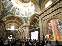 El Instituto Cultural Cabañas es sede de los trabajos de la  Reunión Ministerial de Trabajo y Empleo del G20. EFE  /