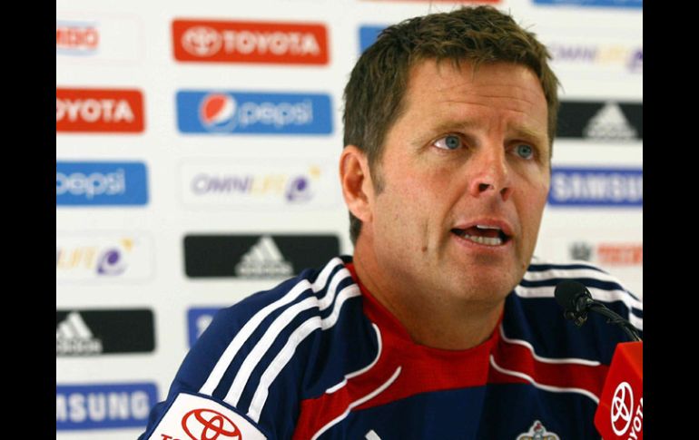 Todd Beane dio los detalles del plan de trabajo del Guadalajara para la próxima temporada. MEXSPORT  /