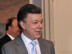 El mandatario dio el mensaje en un acto público en la localidad de Soacha. AFP  /