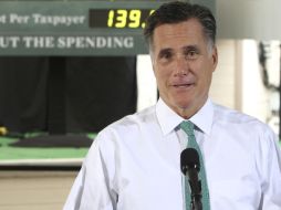 El candidato republicano a la presidencia de EU, Mitt Romney. AP  /