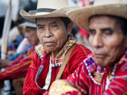 Miembros de la comunidad indígena Maya de Guatemala. EFE  /