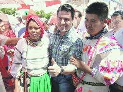 El candidato presentó su propuesta durante su gira al municipio de Mezquitic, en el Norte del Estado.  /