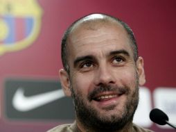 'Pep' anunció el pasado abril que dejaría el equipo blaugrana y se tomará un año sabático. EFE  /