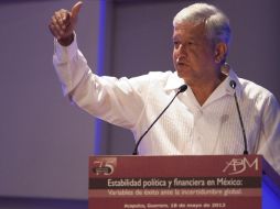 López Obrador izo notar la importancia que han tenido los jóvenes para su campaña. EFE  /