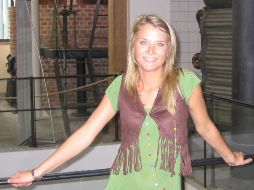 Amy Copeland toma la desgracia con una entereza inspiradora. AP  /