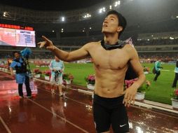 Liu Xiang empieza a lucir como el favorito para los Juegos Olímpicos de Londres. AFP  /