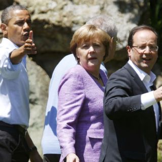Anuncian reunión de Obama y Merkel