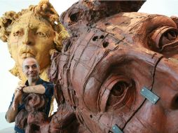 El escultor mexicano, Javier Marín, con casi 30 años de trayectoria como artista visual. ARCHIVO  /