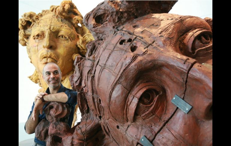 El escultor mexicano, Javier Marín, con casi 30 años de trayectoria como artista visual. ARCHIVO  /