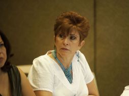 Marisela Moguel continua su recorrido por Guadalajara ahora en la plaza cívica de la colonia Miravalle. ARCHIVO  /