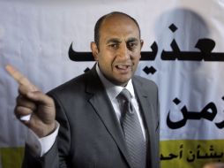 El candidato presidencial, Khaled Ali, representa para muchos el rostro del movimiento juvenil. AP  /