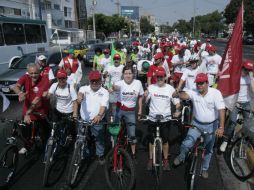El objetivo era demostrar que el PRI está haciendo una campaña ecológica.  /