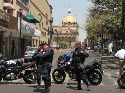 Cada convoy está compuesto por dos a cuatro vehículos de la corporación.  /