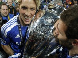 Tras haber ganado la Champions con el Chelsea, Torres representará a su país en la Eurocopa. AP  /
