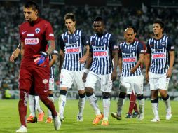 Rayados se fue con todo al frente en busca del empate en los últimos minutos del partido, sin embargo no logró la hazaña. MEXSPORT  /