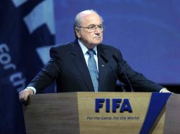 El presidente, Joseph Blatter, considera que este año será el de la reforma dentro de la organización. MEXSPORT  /