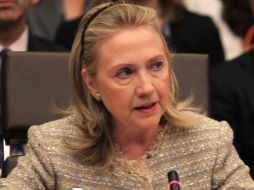 ''Nuestro objetivo final es una OTAN más fuerte'', dijo la secretaria de Estado de EU, Hillary Clinton. AFP  /