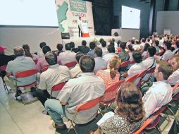 Aristóteles Sandoval presentó su propuesta de Gobierno en materia de cultura ayer en el Larva. ESPECIAL  /