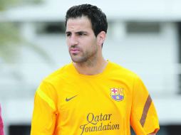 Fábregas ha estado en los partidos importantes del Barcelona esta temporada, pero su aporte ha sido escaso. REUTERS  /