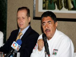 Reunión de Ramiro Hernández con empresarios de diversas cámaras de la industria en Jalisco. ESPECIAL  /