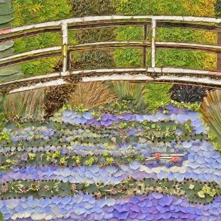 Recrea jardín botánico de Nueva York obra de Monet