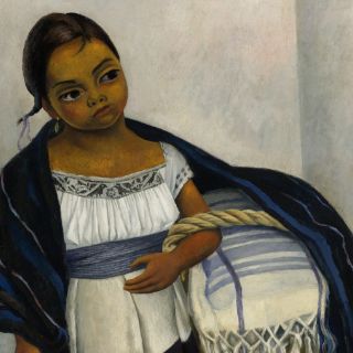 La 'Niña en azul y blanco' de Rivera no ecuentra comprador