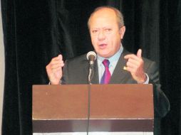 El líder del sindicato petrolero, Carlos Romero Deschamps. NTX  /