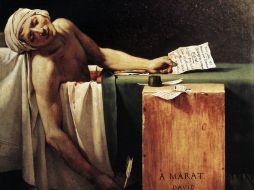 Del pincel de Jacques-Louis David, Marat asesinado. Marat, nació el 24 de mayo de 1743. ARCHIVO  /