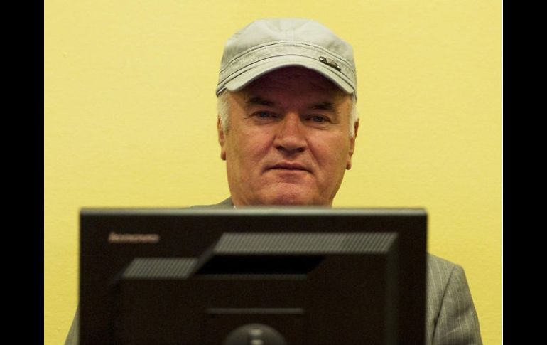 Ratko Mladic está acusado de genocidio por su papel en el asedio a la capital bosnia. ARCHIVO  /