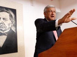 López Obrador dijo que de llegar a la Presidencia no establecerá ninguna relación de complicidades. NOTIMEX  /