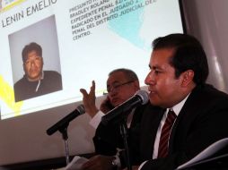 El Procurador de Justicia de Oaxaca da a conocer la fotografía de Lenin Emelio Osorio Ortega. ARCHIVO  /