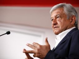 López Obrador dijo que en el combate a la corrupción no debe haber tregua. NOTIMEX  /