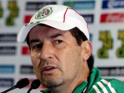 Declaró que el delantero Javier Hernández se incorporará en los próximos días de cara al duelo con Bosnia el próximo jueves. MEXSPORT  /